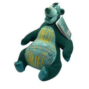 Disney Wisdom Limited Edition Baloo Plush Series 3/12 Forget Your Worries Quote